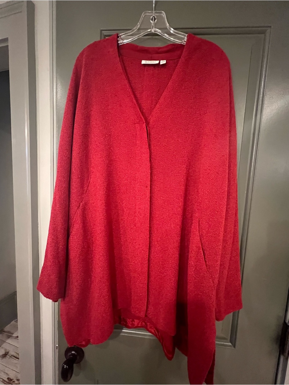 Masai  Women's V-Neck Open Cardigan Sweater Tunic
